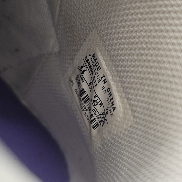 Nike Dunk High Purple Grey White | Men’s US 9.5 / EU 43 | Clean Soles - Picture 5 of 6